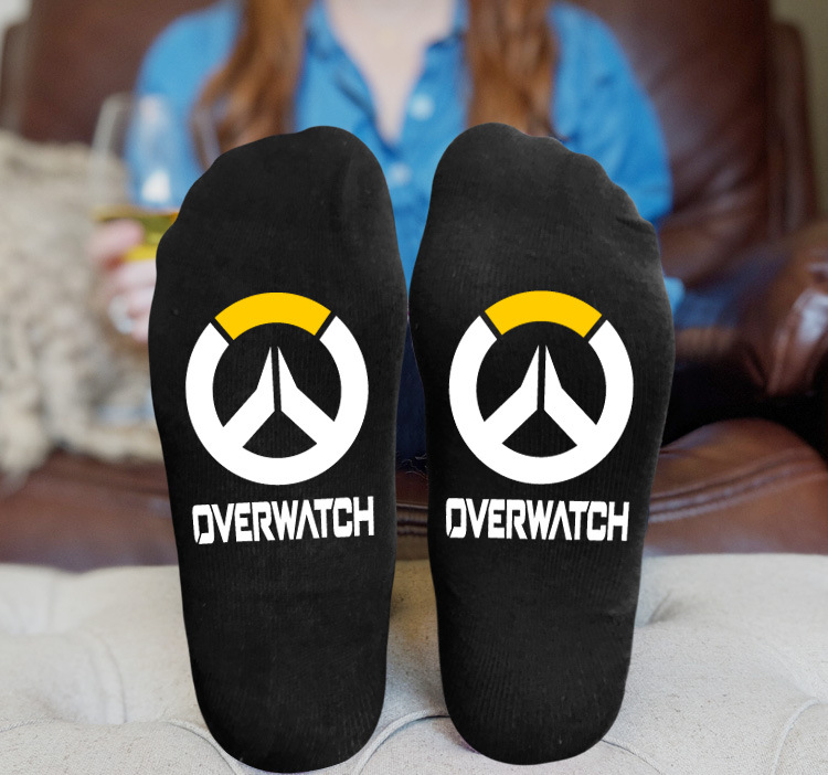 Overwatch Gamer Socks Warm Gaming Ankle Socks